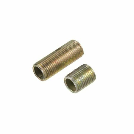 AMERICAN IMAGINATIONS Cylindrical Brass Threaded Nipples Brass AI-37457